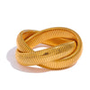 Zemora Bangle Bracelet(18-Karat Gold Plated)