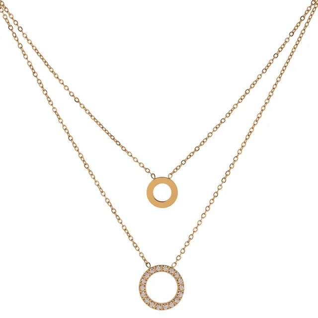 Aaliyah  Circle Necklace