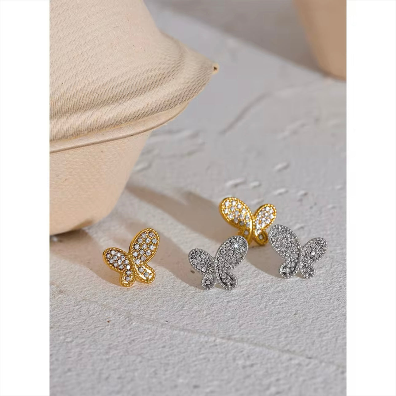 Butterfly Kiss Studs