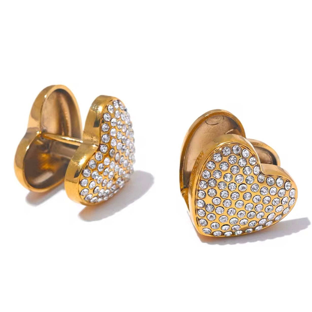 Vixen Heart Studs