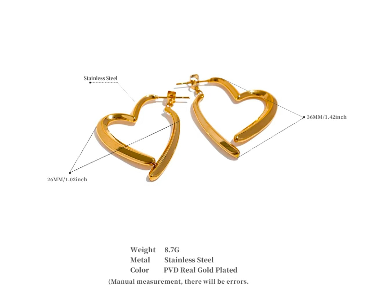 Affinity Heart Hoops