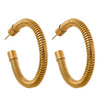 Harmony Hoops (18 Karat Gold Plated)