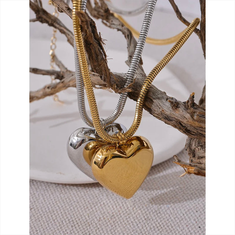 Love Me Necklace(18 Karat Gold Plated)
