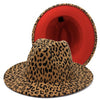 Red Bottom Fedora Hat